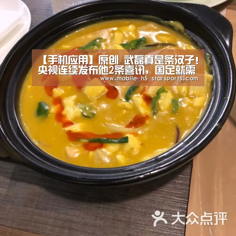 【手机应用】原创 武磊真是条汉子!央视连续发布他2条喜讯,国足就需要他这种硬汉(图3) 星空体育app下载